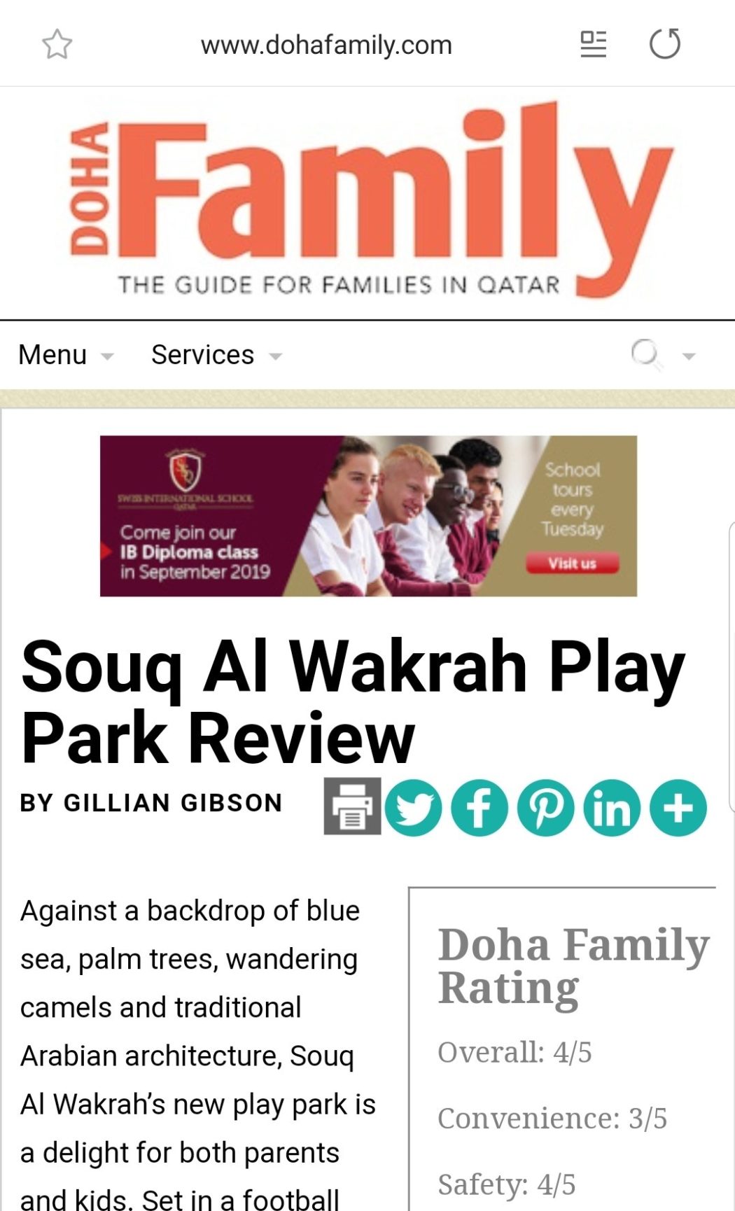 Mums support groups in Qatar. New In Doha Inspiring You to Explore