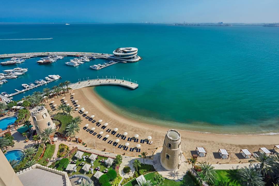 A Guide to Hotel Beaches and Pools in Doha, Qatar - New In Doha