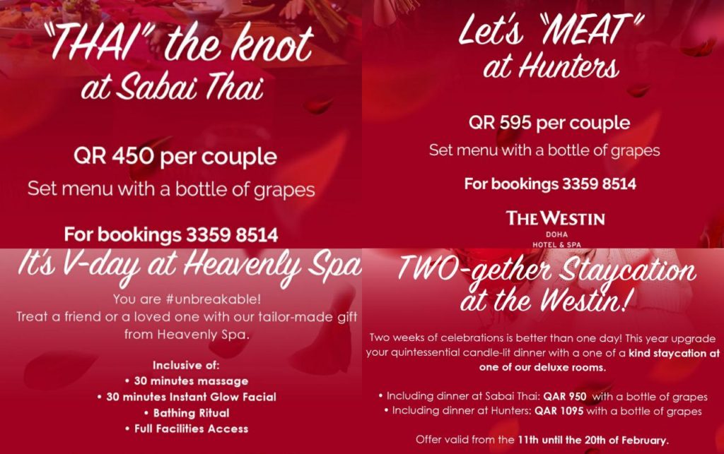 The Westin Doha Hotel & Spa offers