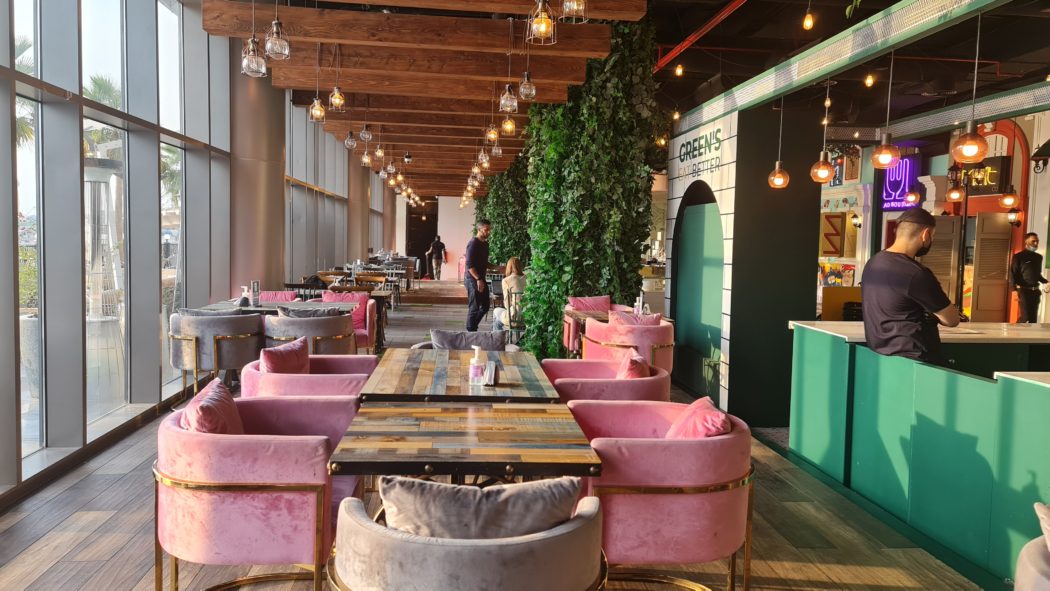 Best Sunset and Shisha spot at The Pearl GOURMET DISTRICT New In