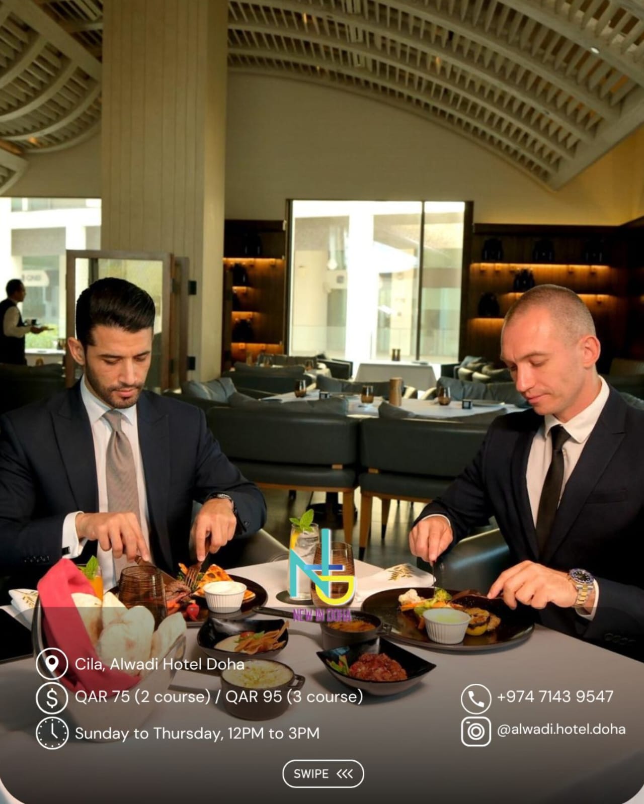 Business Lunch Guides - New In Doha - Inspiring You to Explore Qatar